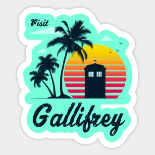 Visit Gallifrey Sticker